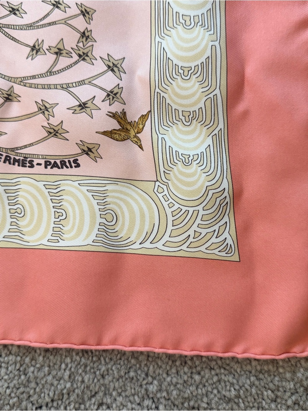 Vintage Hermes Légendes de l'Arbre Silk Scarf Twill 90 - Picture 9 of 11